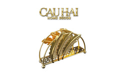 Đế Giấy Royale Persian Aurum Plumage Tissue Holder-HỘP KHĂN GIẤY-CẬU HAI HOME DECOR