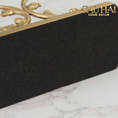 Đế Khăn Giấy Mạ Đồng Brasson Barocco Tissue Holder-HỘP KHĂN GIẤY-CẬU HAI HOME DECOR