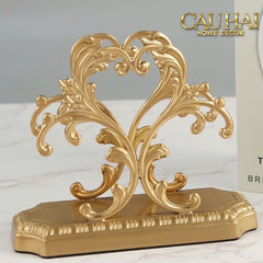 Đế Khăn Giấy Mạ Đồng Brasson Barocco Tissue Holder-HỘP KHĂN GIẤY-CẬU HAI HOME DECOR