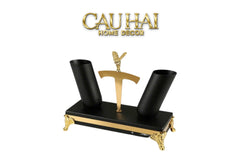 Đế Micro Faucon Impérial – Gilded-PHỤ KIỆN BÀN LÀM VIỆC-CẬU HAI HOME DECOR