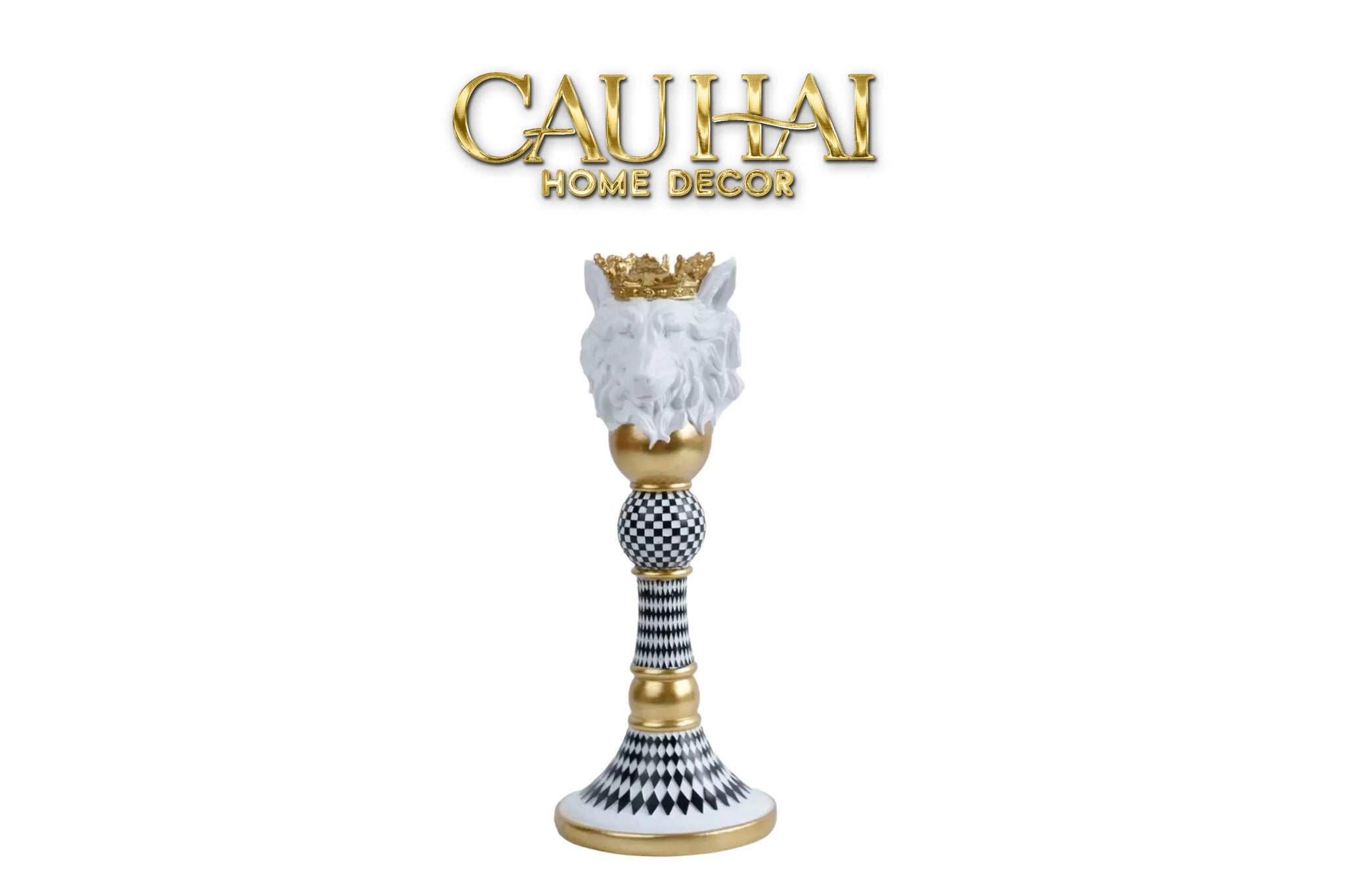Đế Nến Animalier Réflexion Candle Holder-ĐÈN TRANG TRÍ-CẬU HAI HOME DECOR