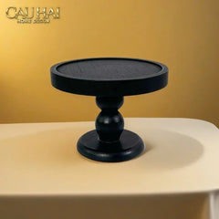 Đế Nến Black Wood-ĐẾ NẾN-CẬU HAI HOME DECOR