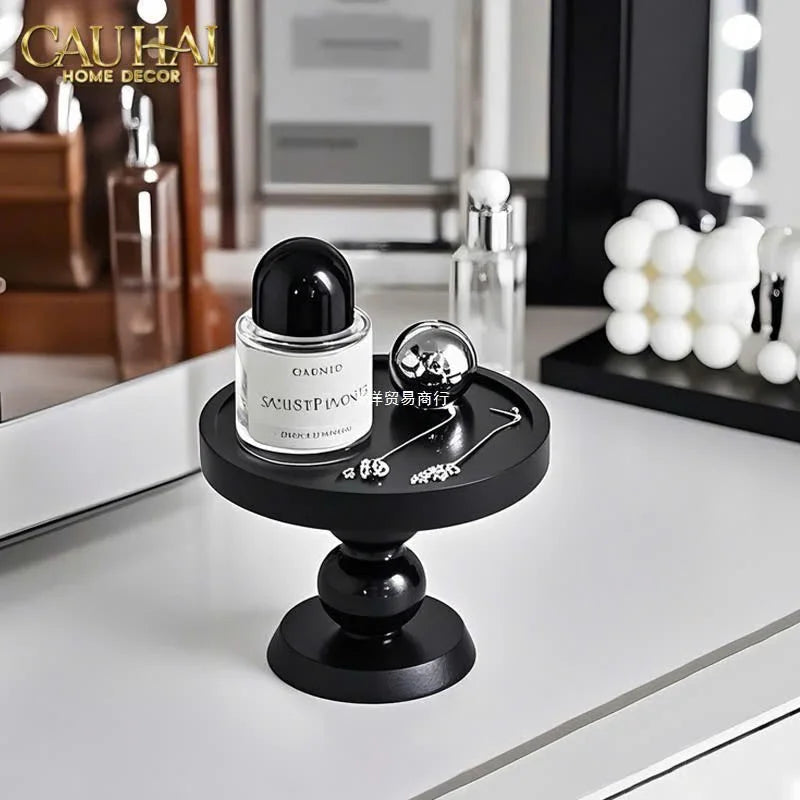 Đế Nến Black Wood-ĐẾ NẾN-Đối tác tại Trung Quốc theo từng đơn đặt hàng-CẬU HAI HOME DECOR