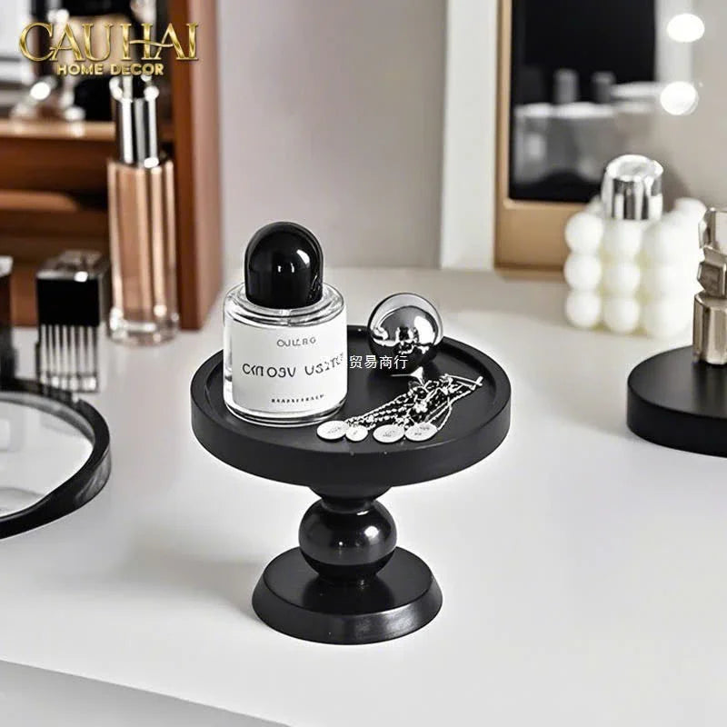 Đế Nến Black Wood-CẬU HAI HOME DECOR