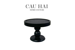 Đế Nến Black Wood-CẬU HAI HOME DECOR