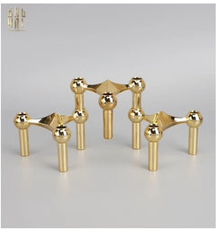 Đế Nến Gilded Hexalink Trilogy Module-CẬU HAI HOME DECOR