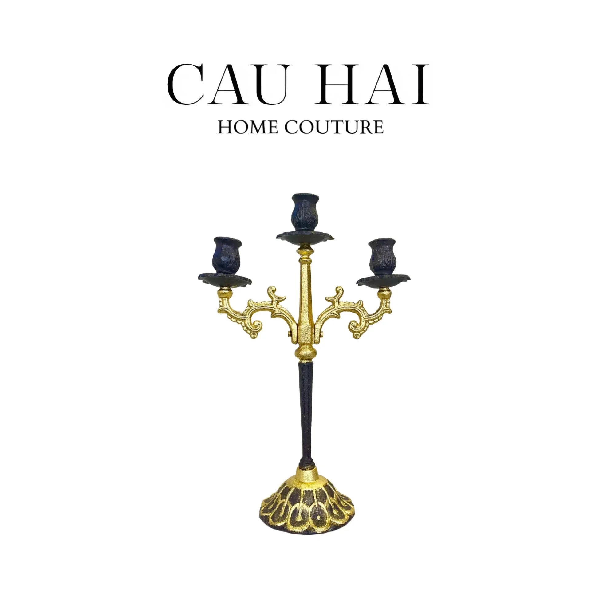 Đế Nến Maleficent Gold Dark Spell-CẬU HAI HOME DECOR