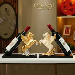 Đế Rượu Aurum Pegasus Floating Cloud Wine Holder-CẬU HAI HOME DECOR