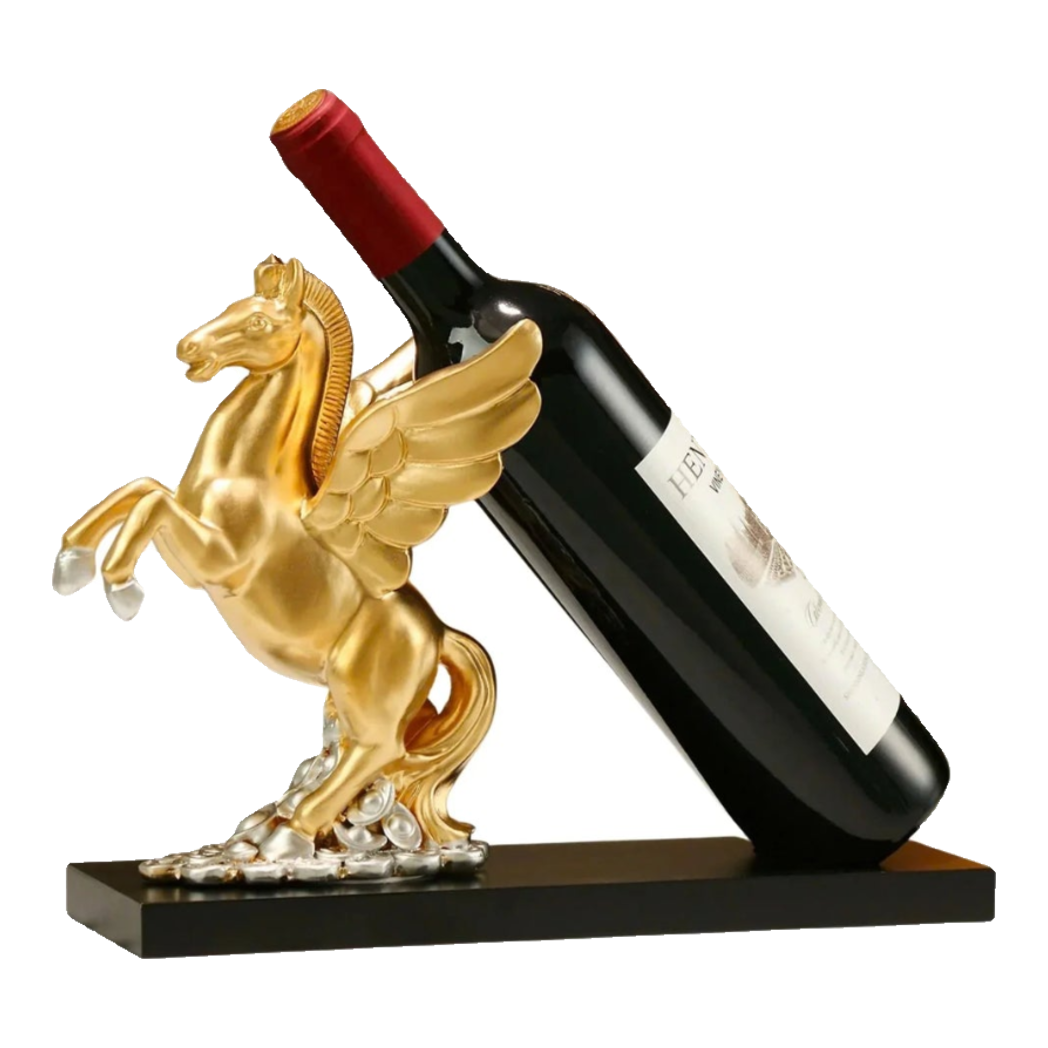 Đế Rượu Aurum Pegasus Floating Cloud Wine Holder-BÌNH RƯỢU-Đối tác tại Trung Quốc theo từng đơn đặt hàng-CẬU HAI HOME DECOR