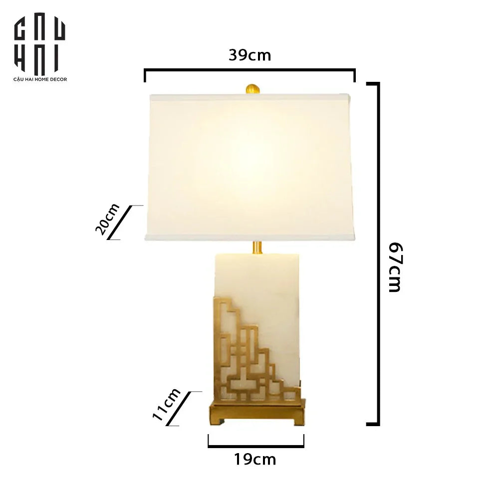 Đèn Bàn Clayton - Clayton Side Table Lamp-ĐÈN BÀN-CẬU HAI HOME DECOR