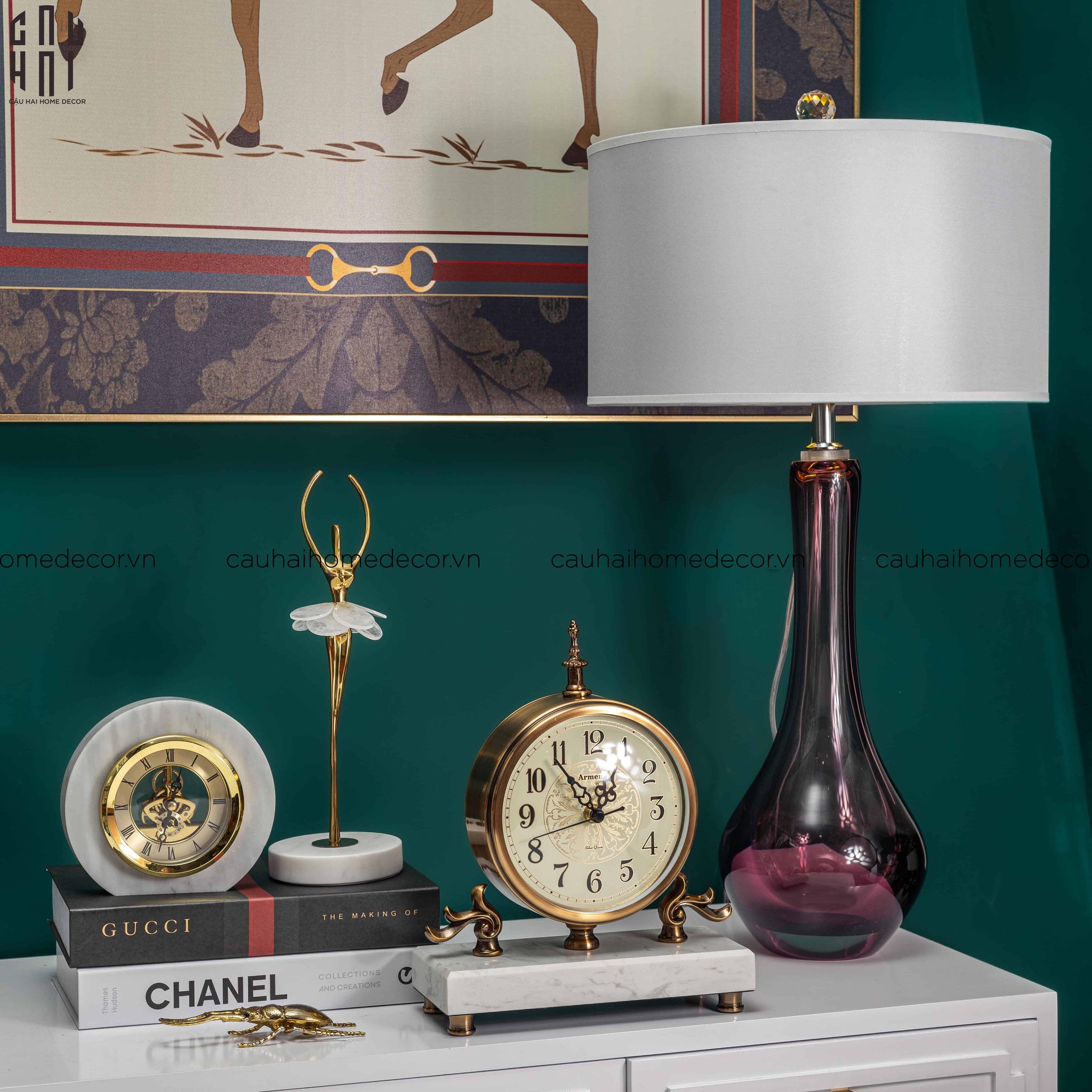 Đèn Bàn Esther - Esther Side Table Lamp-CẬU HAI HOME DECOR