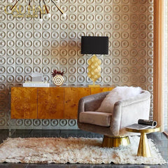 Đèn Bàn Léman - Léman Golden Side Table Lamp-ĐÈN BÀN-CẬU HAI HOME DECOR