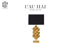 Đèn Bàn Léman - Léman Golden Side Table Lamp-CẬU HAI HOME DECOR