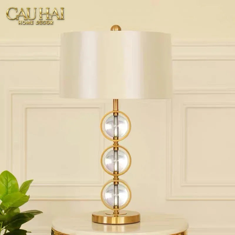 Đèn Bàn Pearls - Pearls Side Table Lamp-ĐÈN BÀN-CẬU HAI HOME DECOR