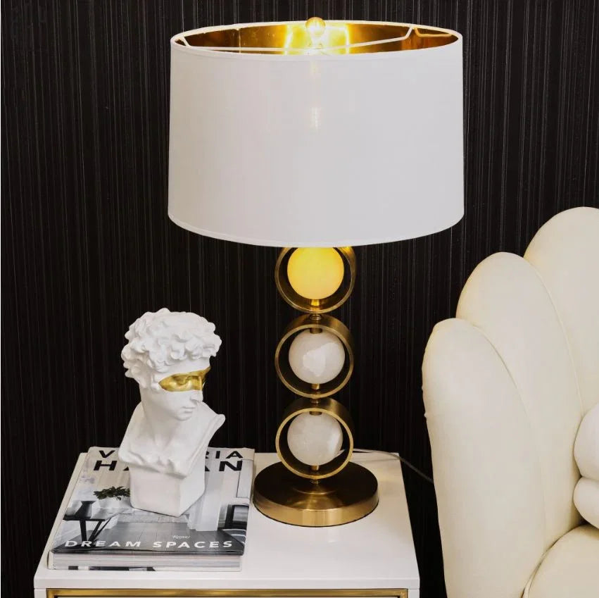 Đèn Bàn Pearls - Pearls Side Table Lamp-ĐÈN BÀN-CẬU HAI HOME DECOR