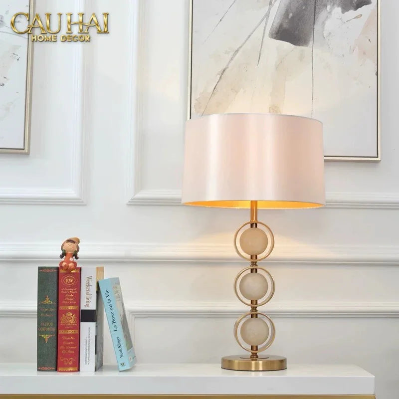 Đèn Bàn Pearls - Pearls Side Table Lamp-ĐÈN BÀN-CẬU HAI HOME DECOR
