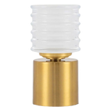 Đèn Bàn Thuỷ Tinh Pin Sạc 3 Chế Độ Aurora Lantern Table Lamp 9x17.5 - CẬU HAI HOME DECOR