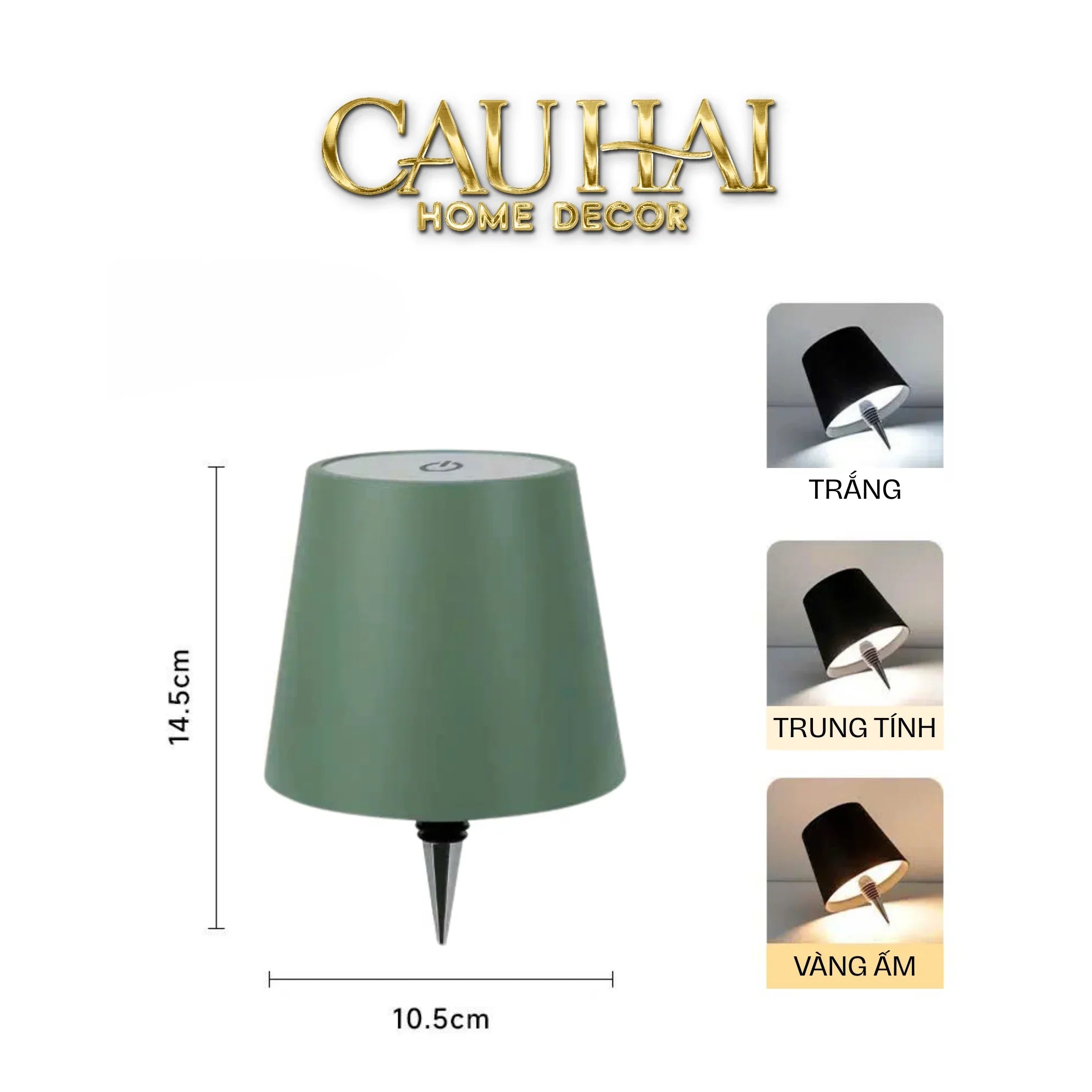 Đèn Led Nút Chai Clip-On Lumière Bottle Lamp - Aqua-Green-ĐÈN TRANG TRÍ-CẬU HAI HOME DECOR