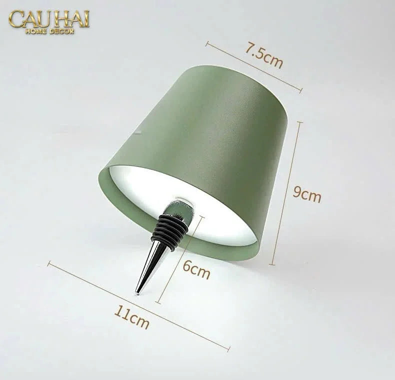 Đèn Led Nút Chai Clip-On Lumière Bottle Lamp - Aqua-Green-ĐÈN TRANG TRÍ-CẬU HAI HOME DECOR