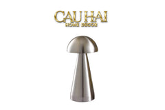 Đèn Nấm Bạc Glacier Dome Lamp-ĐÈN TRANG TRÍ-CẬU HAI HOME DECOR