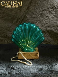 Đèn Trang Trí Emerald Sea - Shell Crystal Light Lamp-ĐÈN TRANG TRÍ-CẬU HAI HOME DECOR
