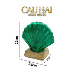 Đèn Trang Trí Emerald Sea - Shell Crystal Light Lamp-ĐÈN TRANG TRÍ-CẬU HAI HOME DECOR