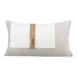 Gối Dệt Vân Équestre Boucle D’Or Greige 30*50-VỎ GỐI SOFA-CẬU HAI HOME DECOR-CẬU HAI HOME DECOR