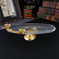 Đĩa Dài Persian Lumière Papillon Crystal Plateau-SET CHÉN DĨA-CẬU HAI HOME DECOR