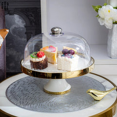 Đĩa Đế Bánh Francais Parisienne Élégance Plateau-SET CHÉN DĨA-CẬU HAI HOME DECOR