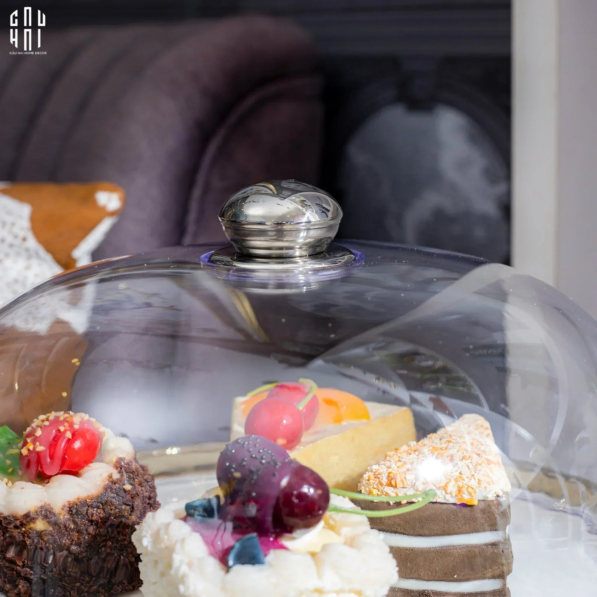 Đĩa Đế Bánh Francais Parisienne Élégance Plateau-SET CHÉN DĨA-CẬU HAI HOME DECOR