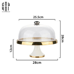 Đĩa Đế Bánh Francais Parisienne Élégance Plateau-SET CHÉN DĨA-CẬU HAI HOME DECOR