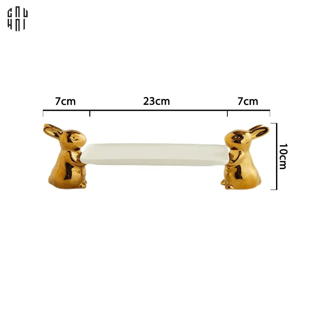 Đĩa Dessert Les Petits Lapins Portants-SET CHÉN DĨA-CẬU HAI HOME DECOR