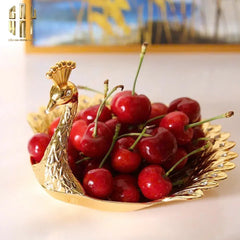 Đĩa Khổng Tước Persian Plume Of Legacy-CẬU HAI HOME DECOR