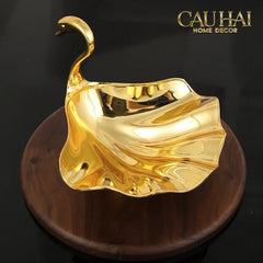Đĩa Metalic Persian Aurelia D'Or Swan-SET CHÉN DĨA-CẬU HAI HOME DECOR
