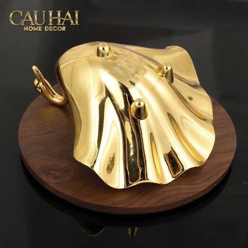 Đĩa Metalic Persian Aurelia D'Or Swan-SET CHÉN DĨA-Đối tác tại Trung Quốc theo từng đơn đặt hàng-CẬU HAI HOME DECOR