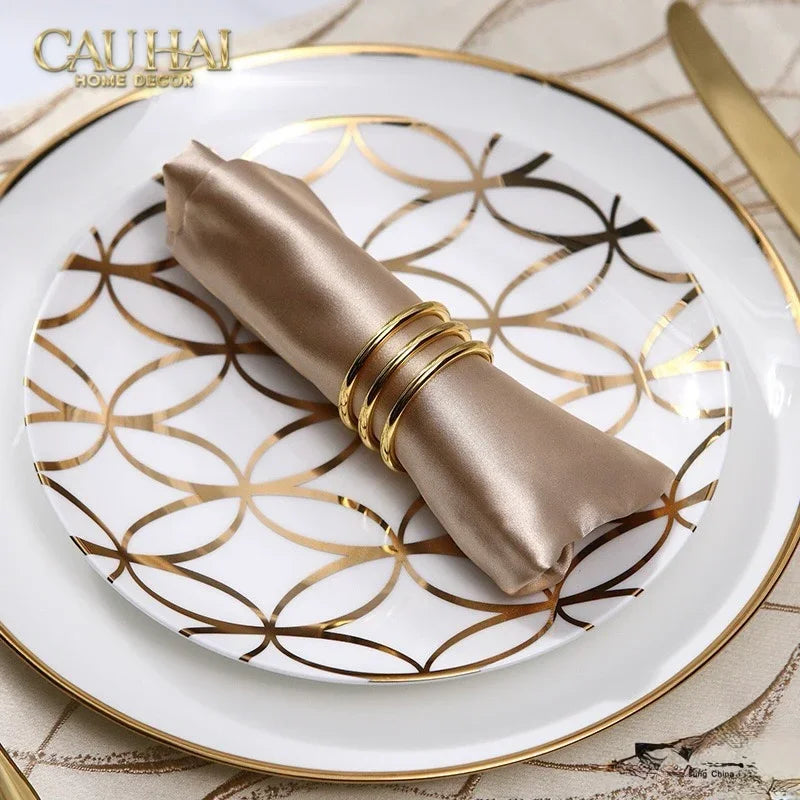 Đĩa Salad / Tráng Miệng Maison Éclat Interlace - Dinner Plate 8" 20cm-CẬU HAI HOME DECOR