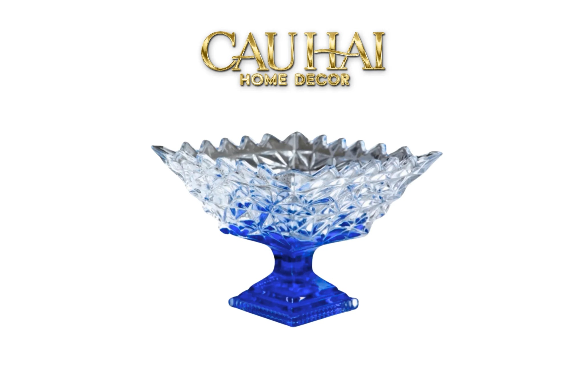 Đĩa Thuỷ Tinh Icecream Tiny Plateau.-SET CHÉN DĨA-CẬU HAI HOME DECOR