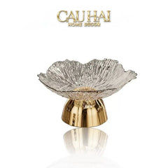 Đĩa Trái Cây Acry - Sunlit Blossom-SET CHÉN DĨA-CẬU HAI HOME DECOR