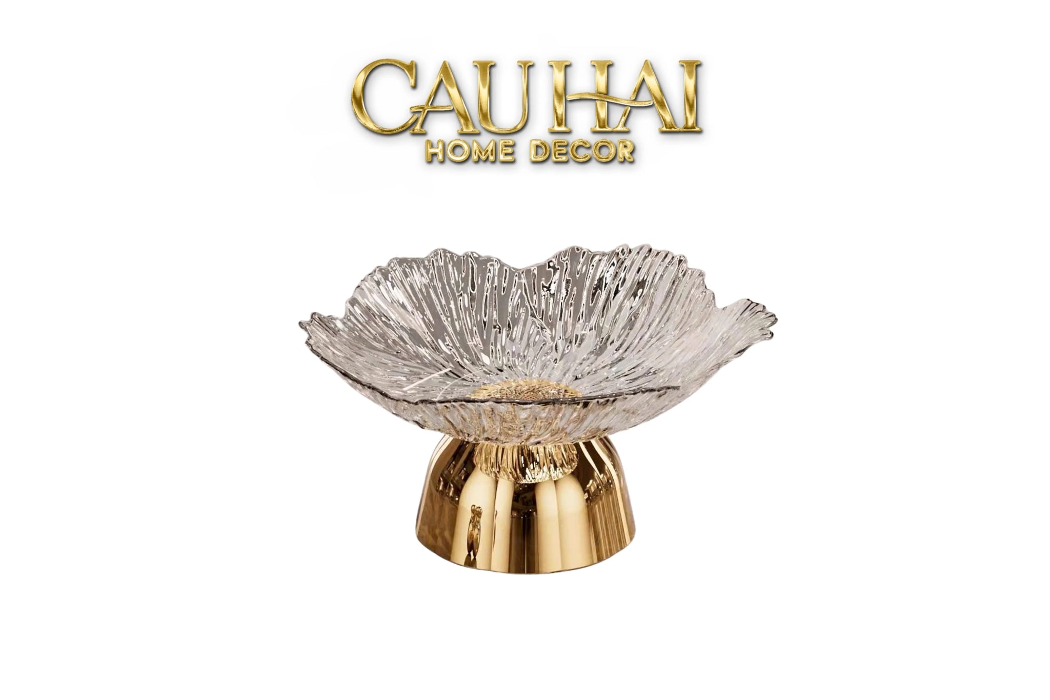 Đĩa Trái Cây Acry - Sunlit Blossom-SET CHÉN DĨA-CẬU HAI HOME DECOR