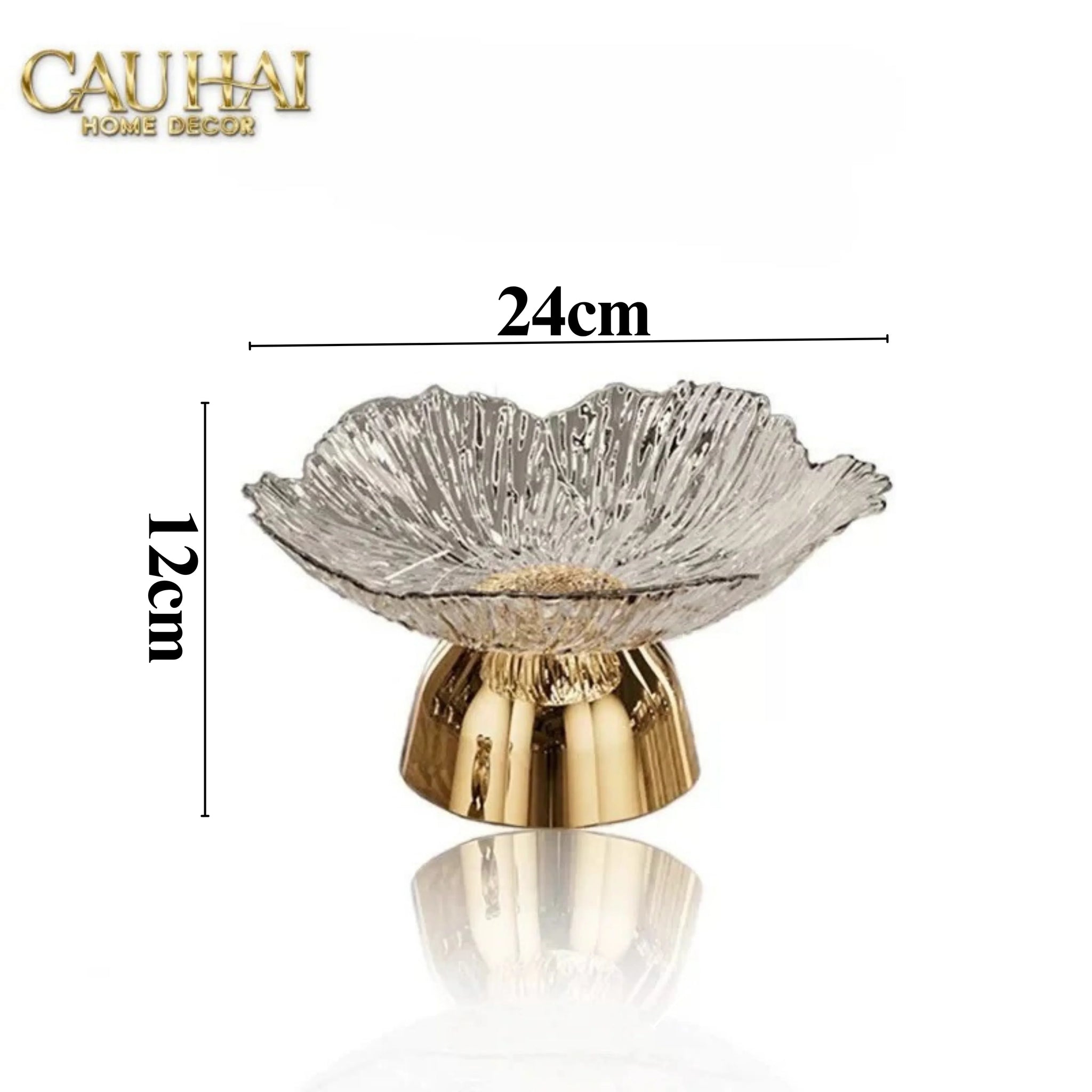 Đĩa Trái Cây Acry - Sunlit Blossom-SET CHÉN DĨA-CẬU HAI HOME DECOR