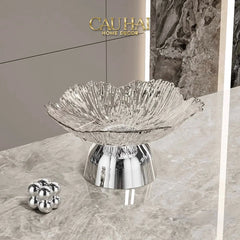 Đĩa Trái Cây Acry - Sunlit Blossom-SET CHÉN DĨA-CẬU HAI HOME DECOR