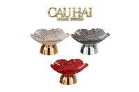 Đĩa Trái Cây Acry - Sunlit Blossom-SET CHÉN DĨA-CẬU HAI HOME DECOR