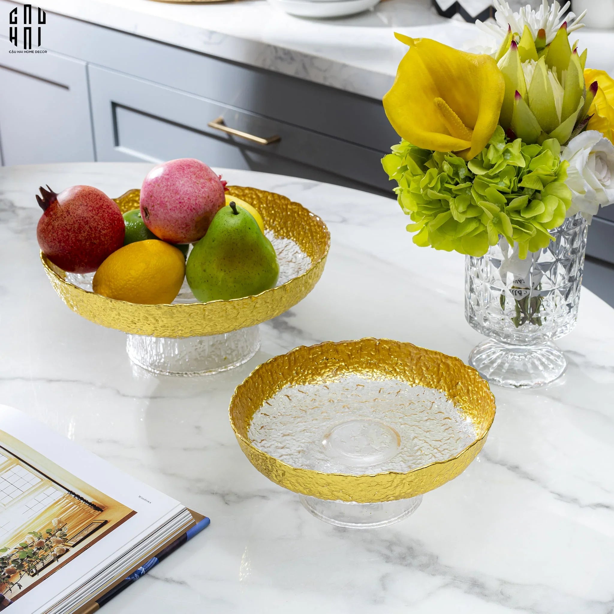 Đĩa Trái Cây Muller Size L Ss25-SET CHÉN DĨA-CẬU HAI HOME DECOR