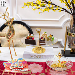 Đĩa Trái Cây Thủy Tinh Bernet Ss25-CẬU HAI HOME DECOR