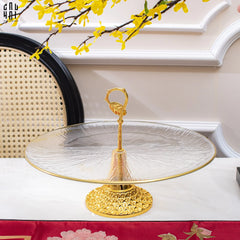 Đĩa Trái Cây Thủy Tinh Bernet Ss25-SET CHÉN DĨA-CẬU HAI HOME DECOR