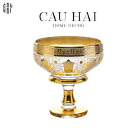 Đĩa Trái Cây Thuỷ Tinh Javier - L Ss25-CẬU HAI HOME DECOR