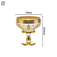 Đĩa Trái Cây Thuỷ Tinh Javier - M Ss25-CẬU HAI HOME DECOR