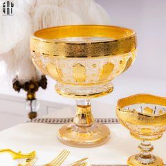 Đĩa Trái Cây Thuỷ Tinh Javier - M Ss25-CẬU HAI HOME DECOR
