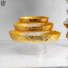 Đĩa Trái Cây Thuỷ Tinh Muller Size S Ss25-SET CHÉN DĨA-CẬU HAI HOME DECOR