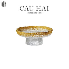 Đĩa Trái Cây Thuỷ Tinh Muller Size S Ss25-SET CHÉN DĨA-CẬU HAI HOME DECOR
